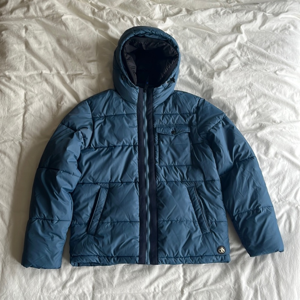 Navy Blue Scotch & Soda Winter Jacket - Size M